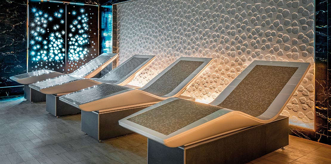 The thermal spa beds